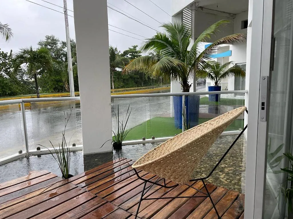 Hermoso Departamento En Cozumel, Con Vista Al Mar Caribe C9 Апартаменты Косумель